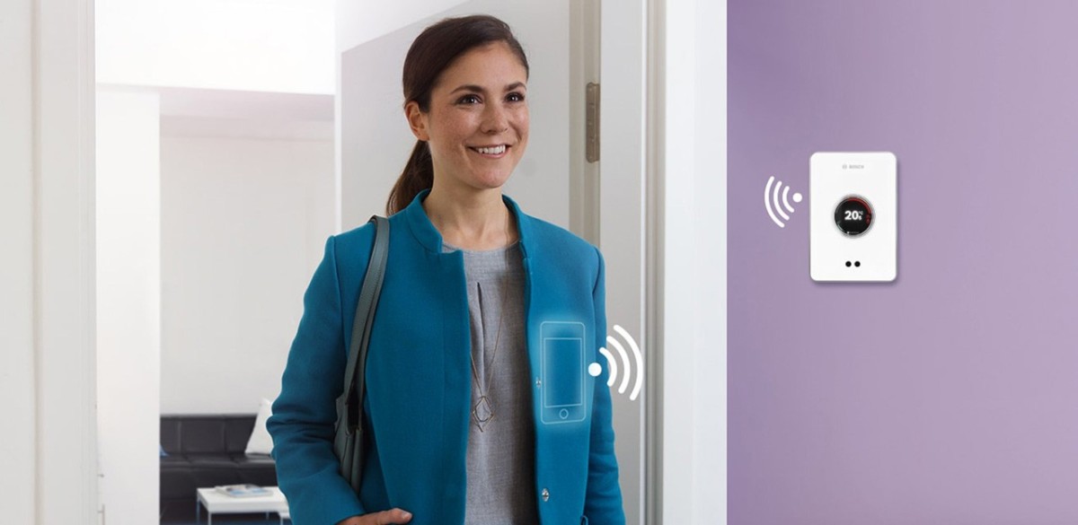 Frau mit EasyControl Frau mit EasyControl