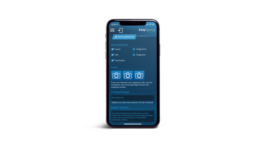 EasyService App - Servicebericht EasyService App - Servicebericht