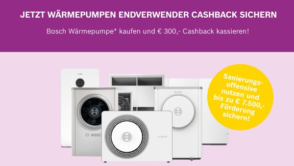 Wärmepumpe Cashback 2026