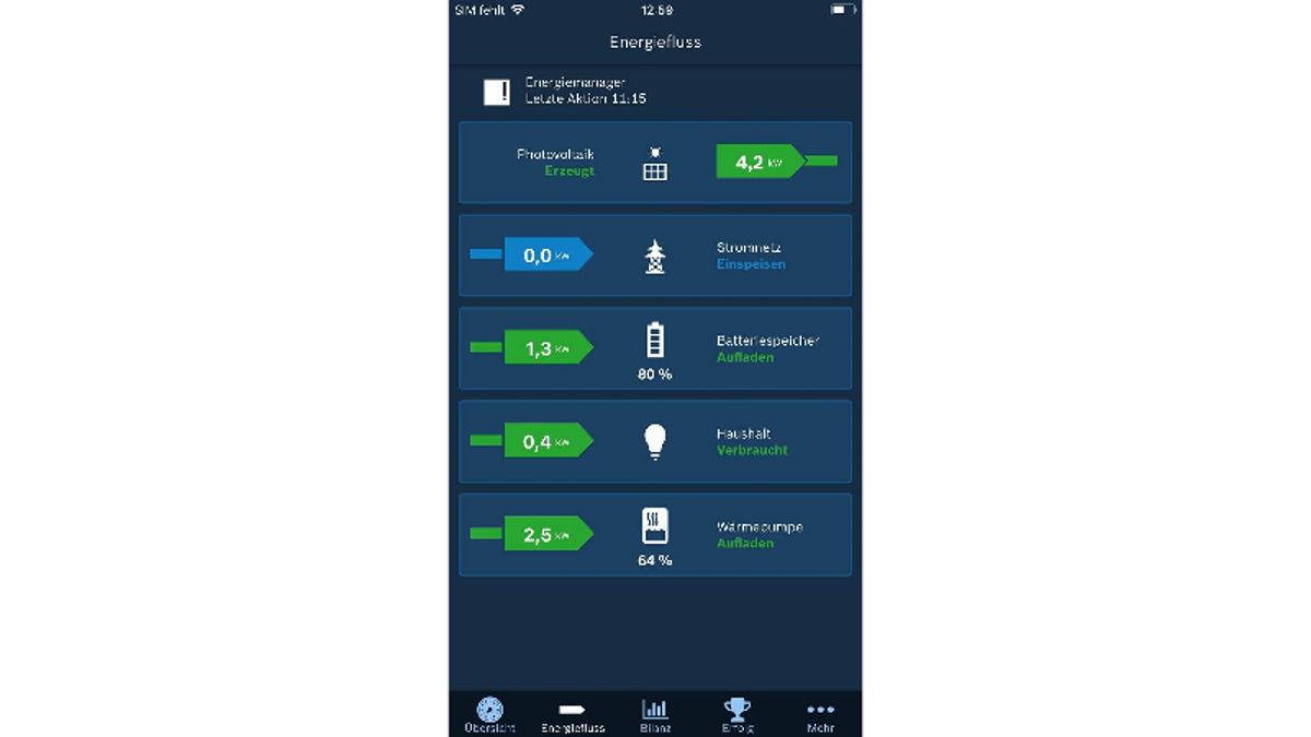 Energy Flow Energiemanager