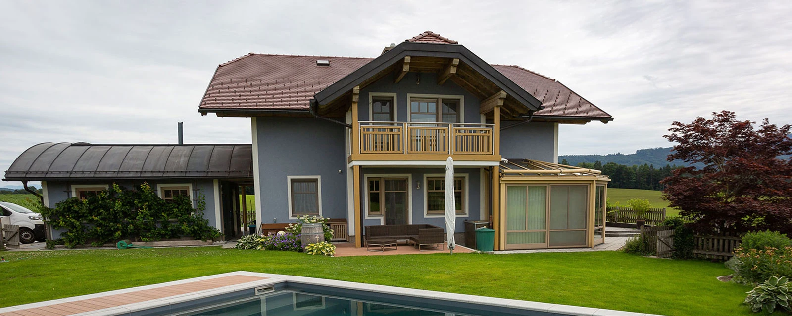 Bosch Heizanlage für Haus und Naturpool