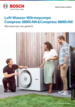 Titelblatt der Broschüre CS5800i AW &amp; CS6800i AW