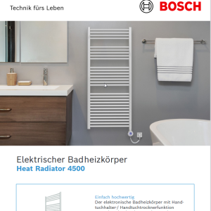 Broschüre Heat Radiator 4500 Broschüre Heat Radiator 4500