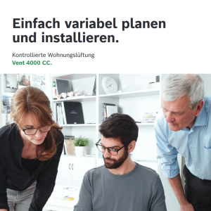 Broschüre Vent 4000 CC Broschüre Vent 4000 CC