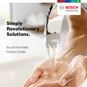 Hot Water Product Guide Hot Water Product Guide