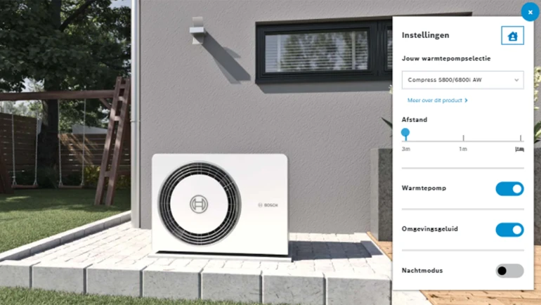 Heat pump sound tool