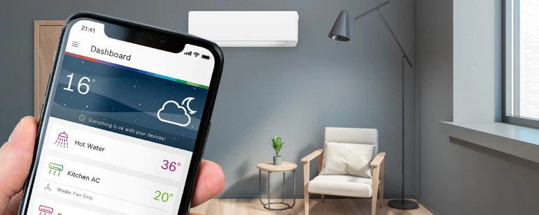 Climate 7000i with dog #CoolLikeABosch