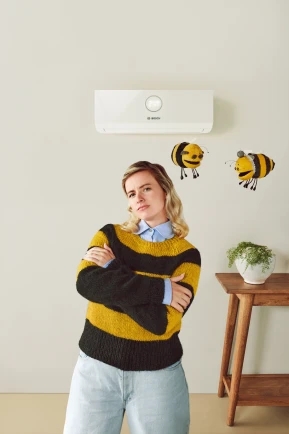 Climate 7000i with dog #CoolLikeABosch