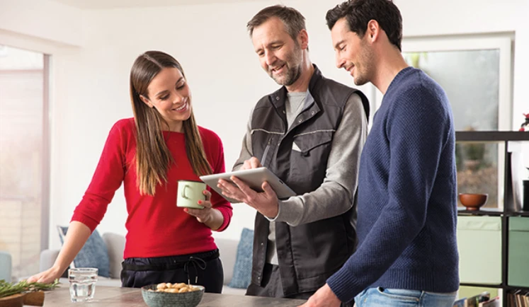 Installer advises couple