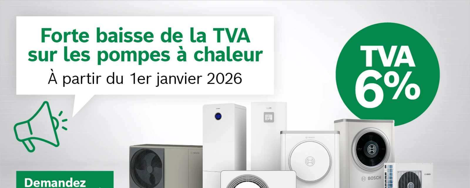 Ne vous chauffez pas au renouvelable à n’importe quel prix. Demandez un devis pour votre pompe à chaleur | Bosch Climate Belgique