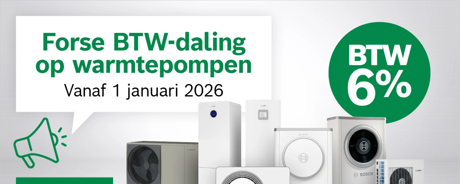 Laat je niet tegen elke prijs verleiden om een warmtepomp te kopen. Vraag een offerte voor je warmtepomp | Bosch Climate België