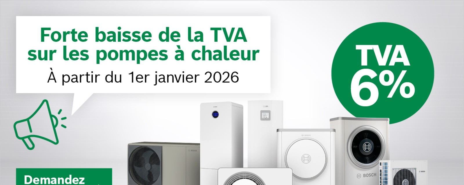 Ne vous chauffez pas au renouvelable à n’importe quel prix. Demandez un devis pour votre pompe à chaleur | Bosch Climate Belgique