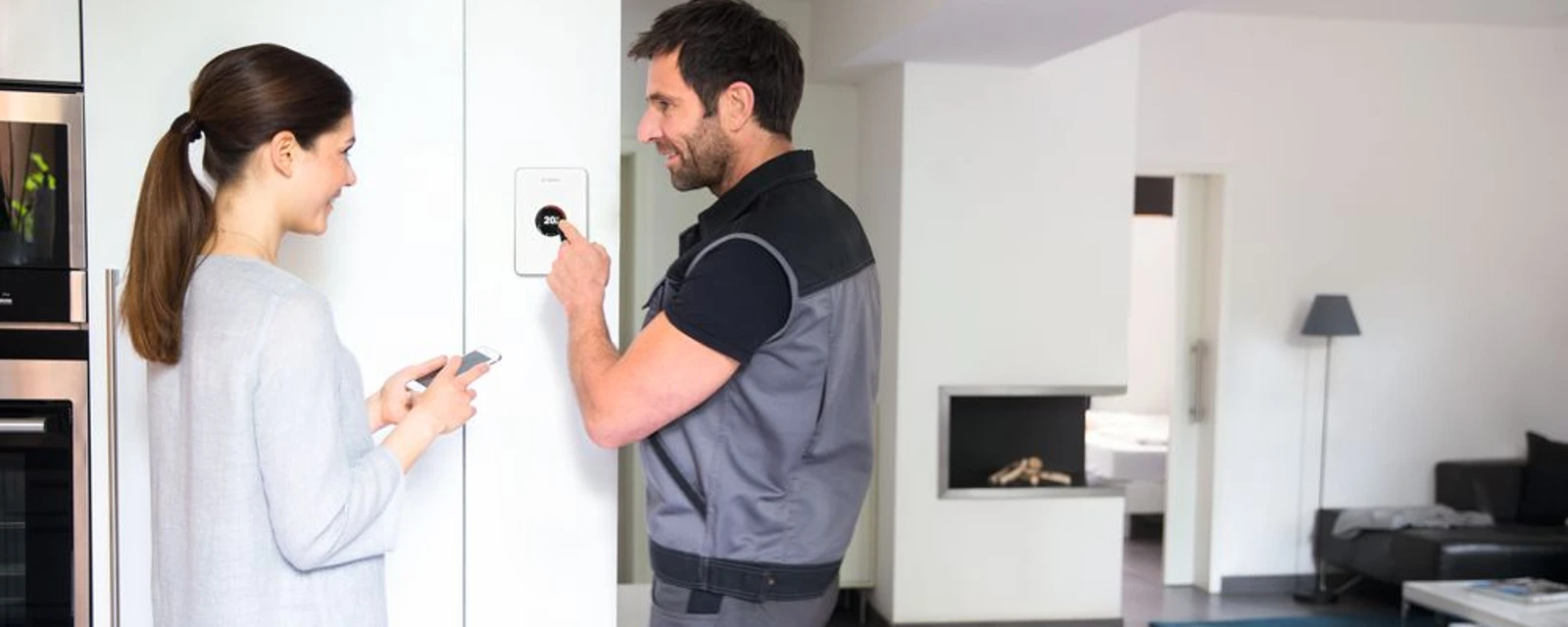 Bosch EasyControl Installateur en klant