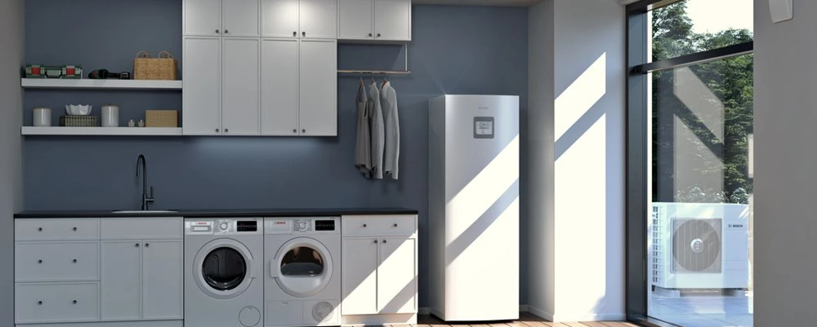 Outdoor unit Compress 3400i in situ