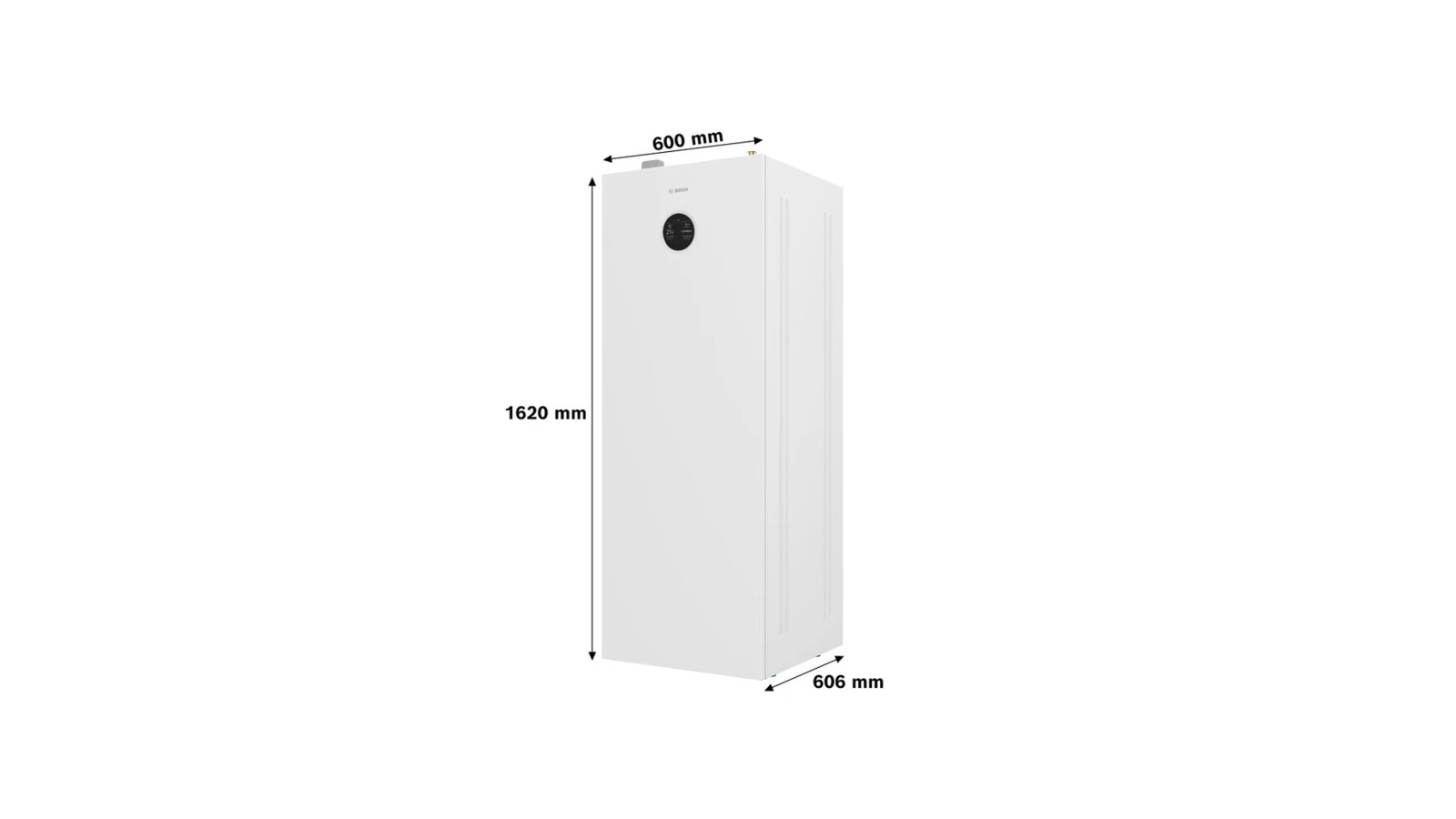 Indoor towermodule Compress 3800i met afmetingen