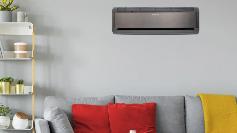 Een Bosch airconditioner in de woonkamer