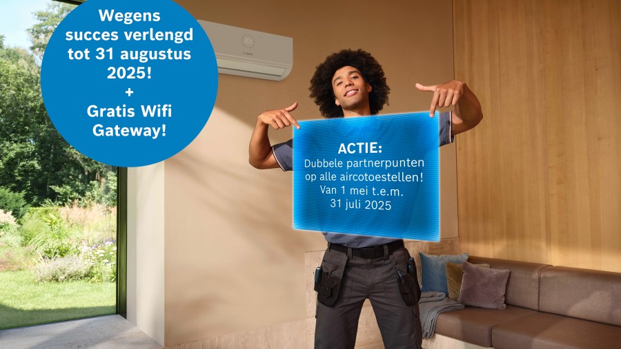 Dubbele punten op airco Dubbele punten op airco