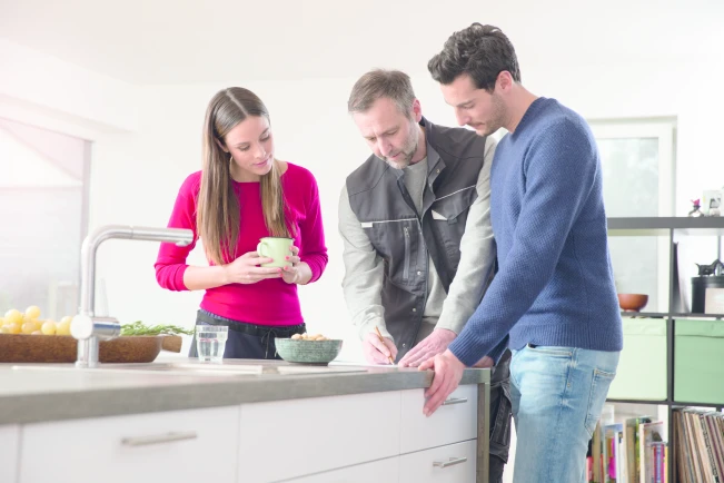 Bosch eindklanten met installateur