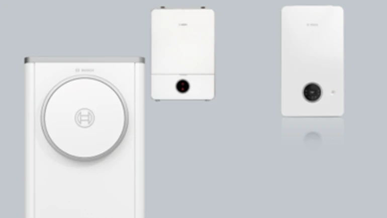 Productafbeeldingen van een hybride warmtepomp