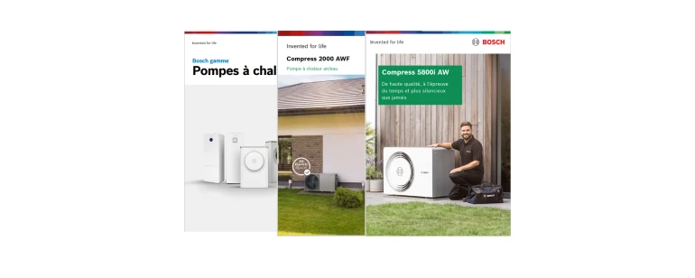 Brochures pour les installateurs