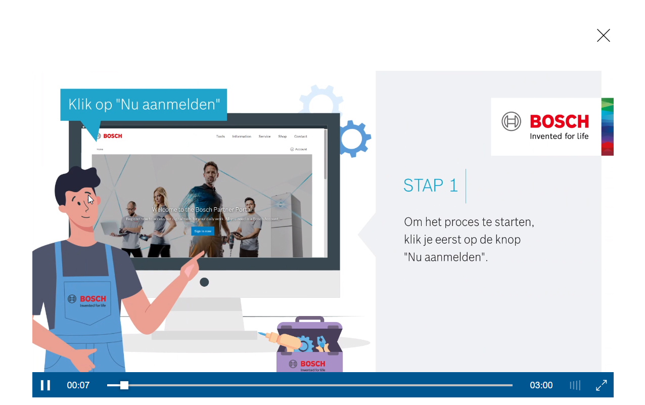 Comment créer un compte dans le Partner Portal