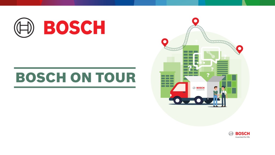 Bosch on Tour - onze techniekers komen naar je toe ! Bosch on Tour - onze techniekers komen naar je toe !