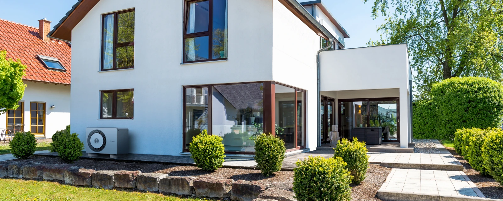 Die neue Wärmepumpe von Bosch.