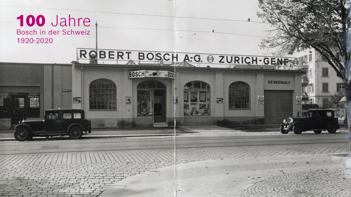 100 anni di Bosch in Svizzera 100 anni di Bosch in Svizzera