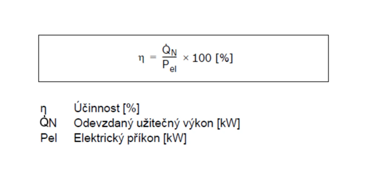 Účinnost - výpočet