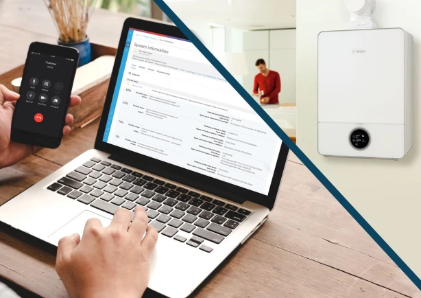Aplikace Bosch HomeCom Pro pro vzálený dohled