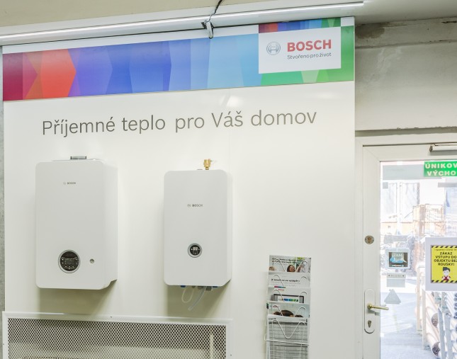 Showroom - INPO CZ s.r.o., Bosch expozice