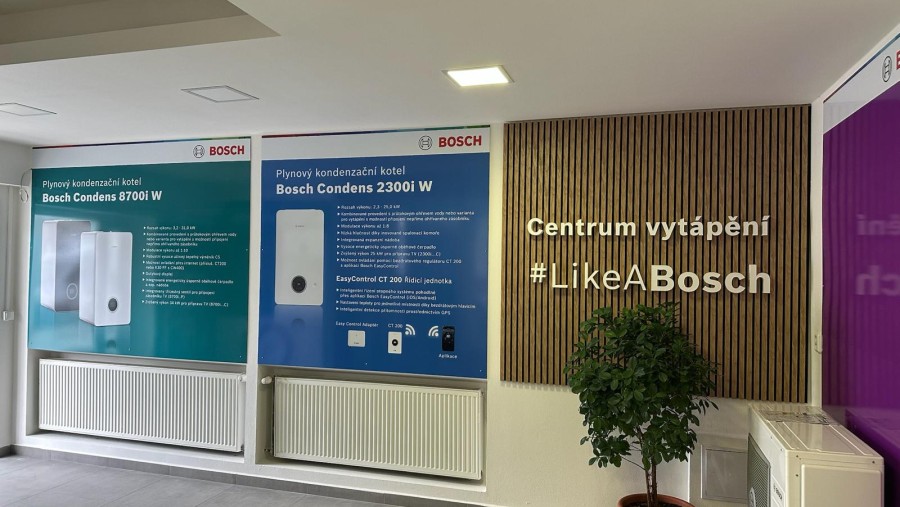 ZKM CB s.r.o. - showroom Bosch