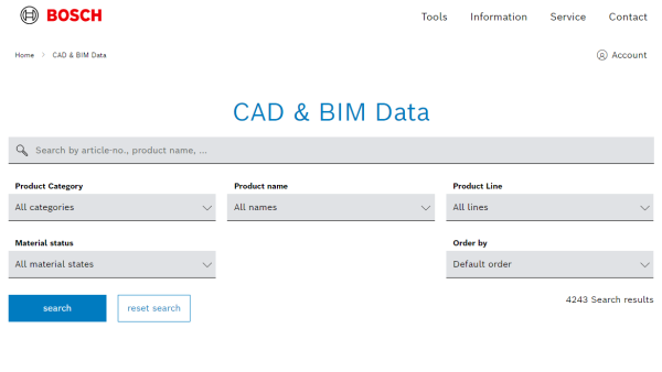 CAD & BIM Bosch