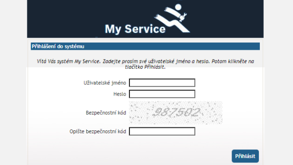 Aplikace MyServis (TIS)