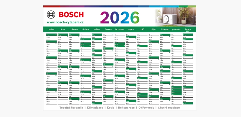 Plánovací kalendář 2025 PDF k tisku