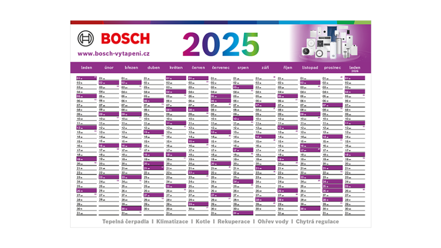 Plánovací kalendář 2025 PDF k tisku Plánovací kalendář 2025 PDF k tisku