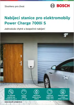 Bosch Power Charge: chytrá nabíjecí stanice pro váš elektromobil nebo hybrid