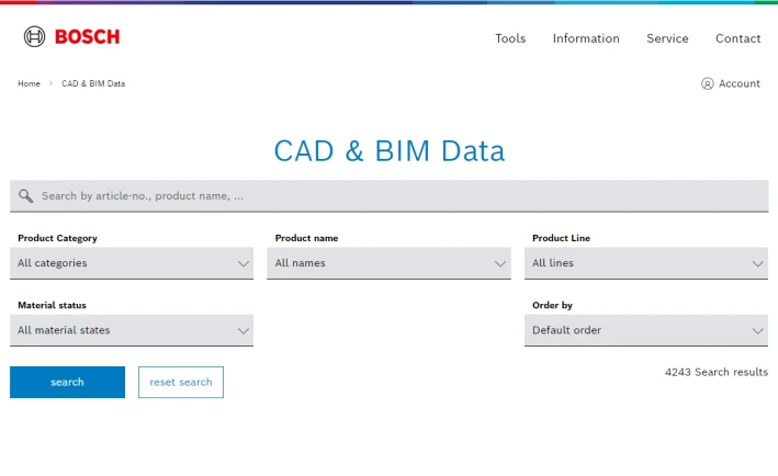 CAD & BIM Bosch