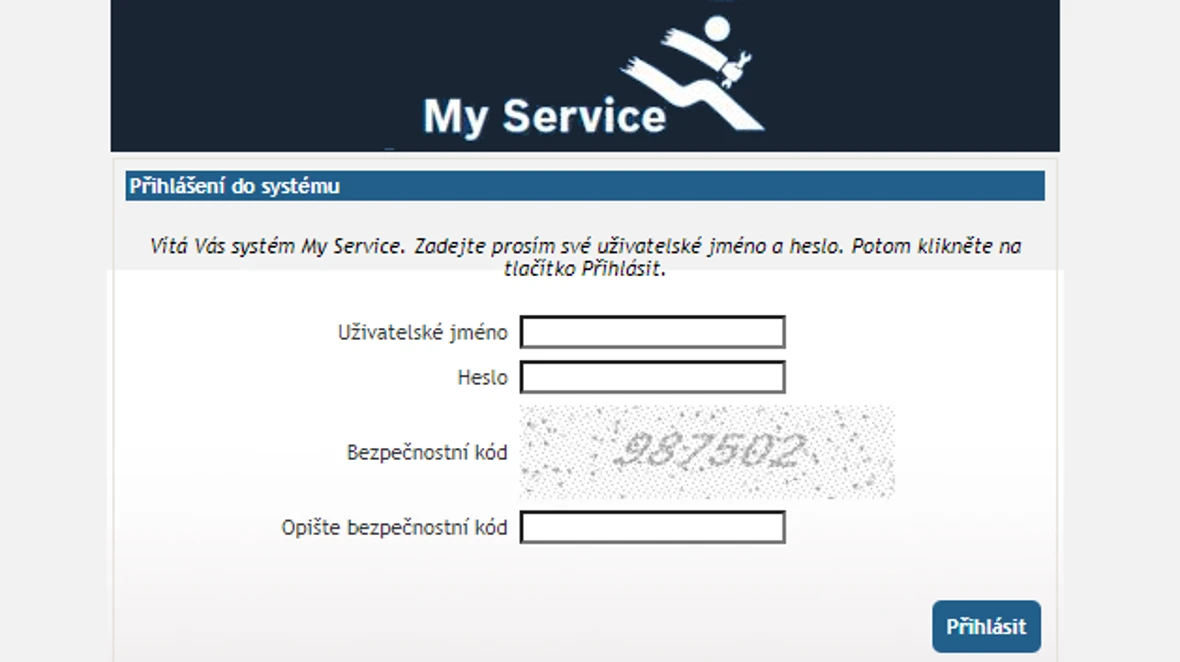 Aplikace Bosch MyService
