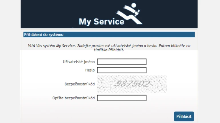 Aplikace MyServis (TIS)