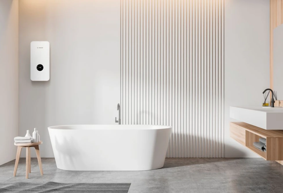 Tronic 7000 von Bosch in einem modernen Badezimmer