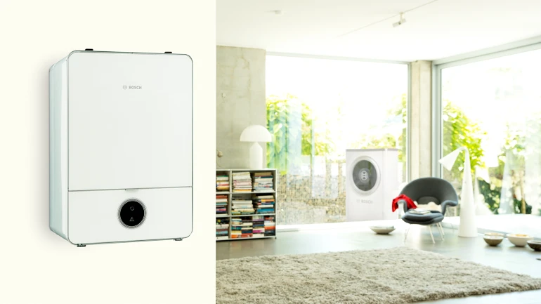 Bosch Compress 700i AW Innen- und Außeninstallation