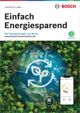 Titelbild für die Borschüre über den Energiemanager.