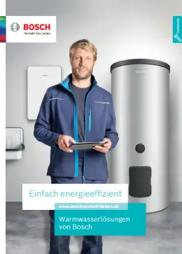 Vorschaubild Broschüre Warmwasserspeicher