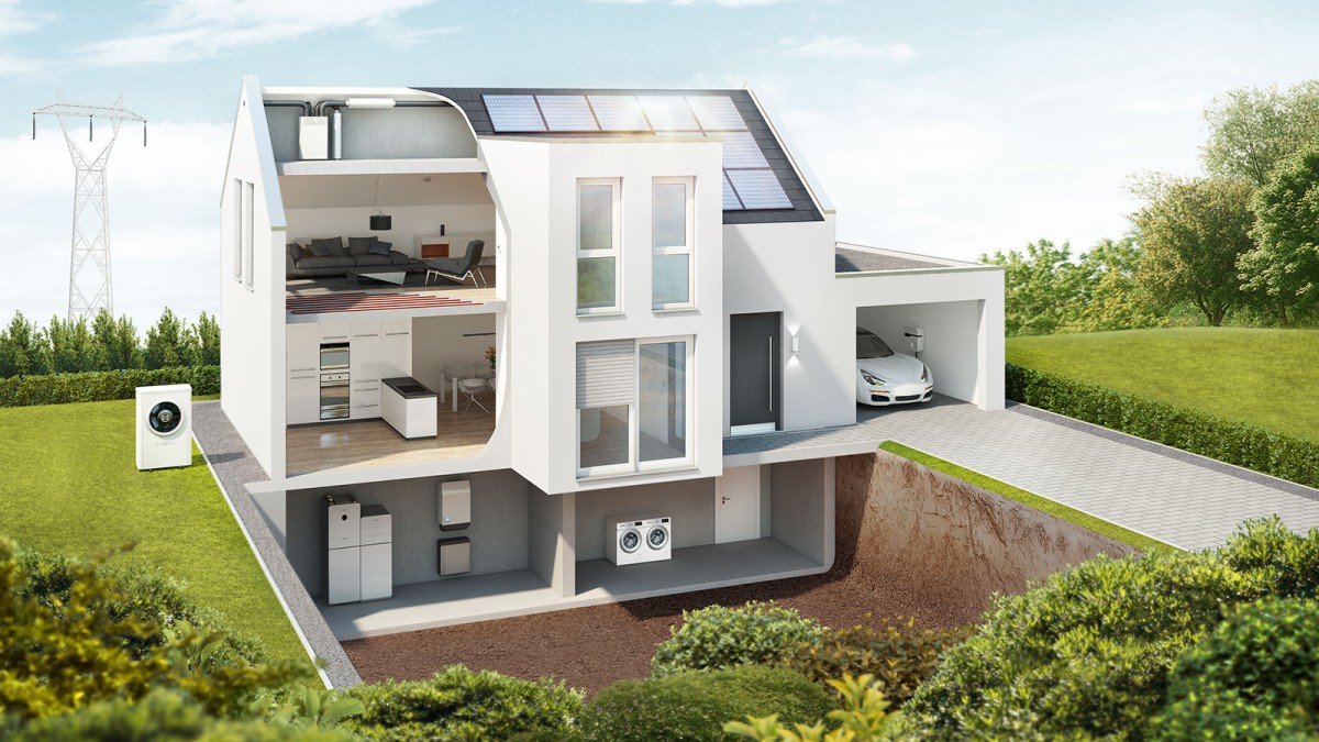 Energiemanagerhaus von Bosch