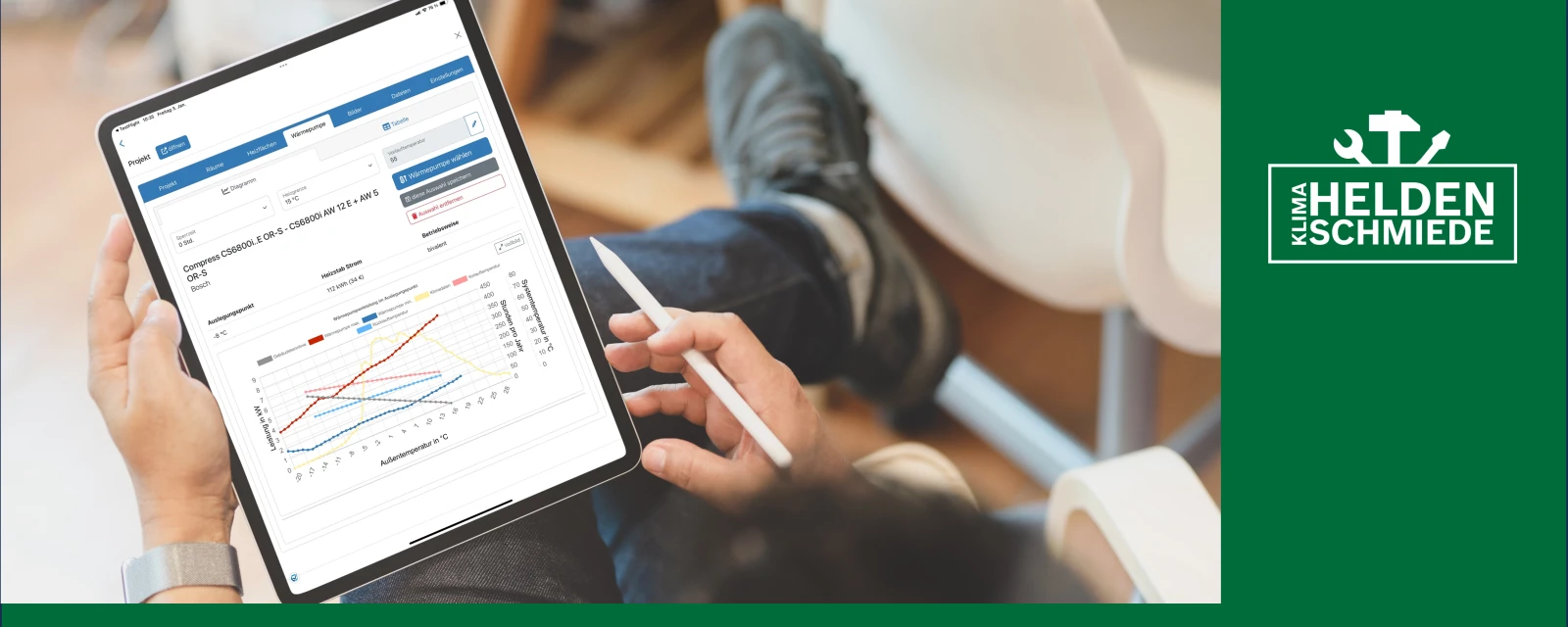 Heizlastberechnung mit Bosch und Heizreport