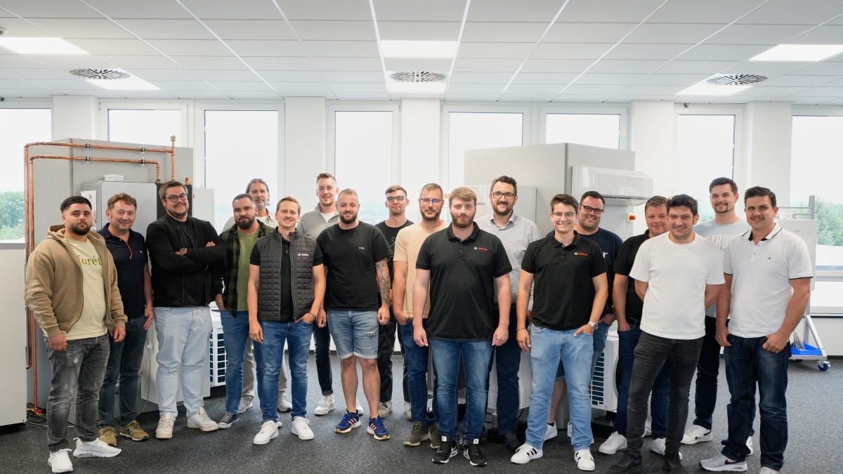 Jungmeisterprogramm Event in Troisdorf, ein Gruppenbild.