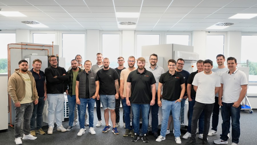 Jungmeisterprogramm Event in Troisdorf, ein Gruppenbild.