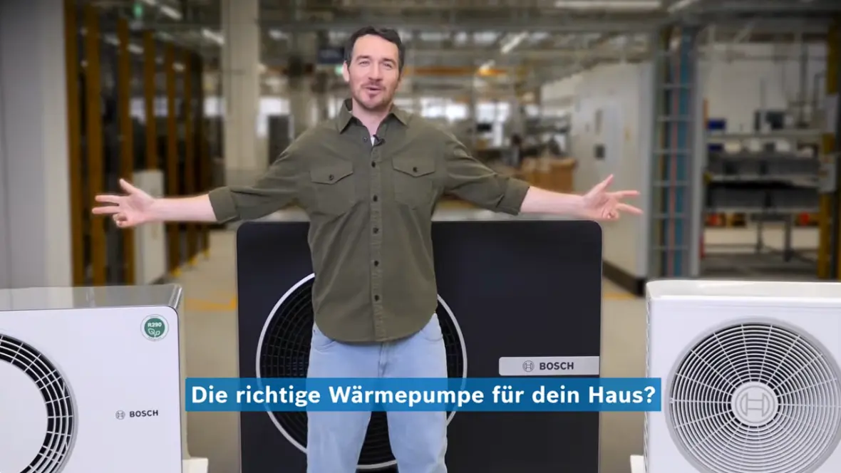 Felix Neureuther empfiehlt Bosch Wärmepumpen