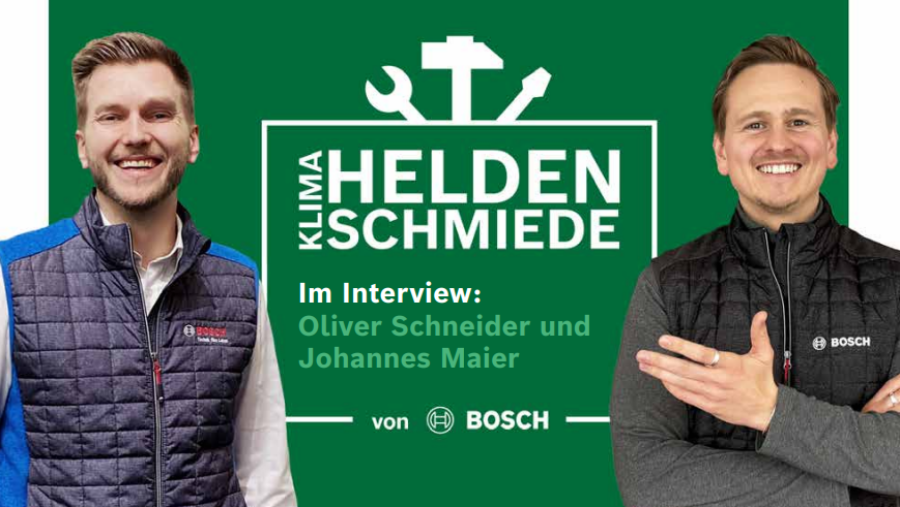 Bosch Installateure tauschen sich über das Klimahelden Schmiede Programm aus. Bosch Installateure tauschen sich über das Klimahelden Schmiede Programm aus.